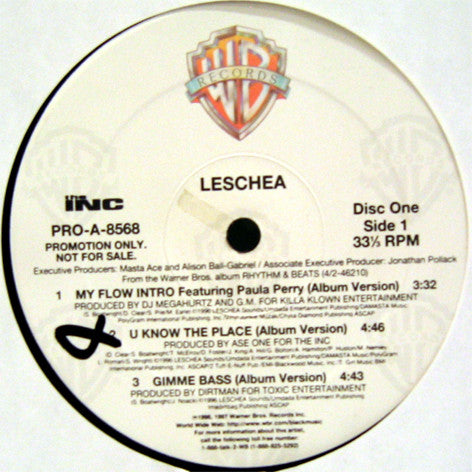 Leschea : Rhythm & Beats (2xLP, Promo)