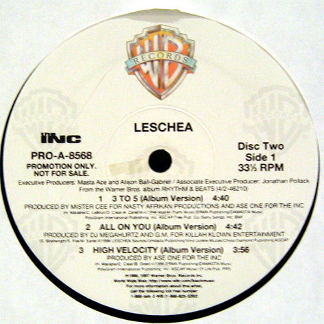 Leschea : Rhythm & Beats (2xLP, Promo)