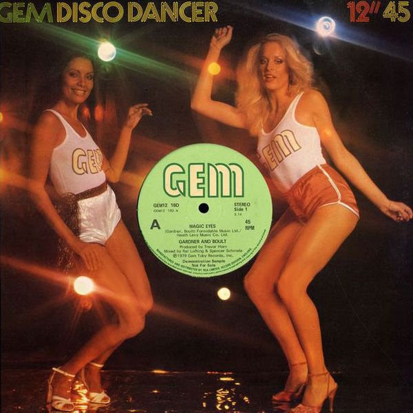 Gardner And Boult : Magic Eyes (12", Single, Promo)