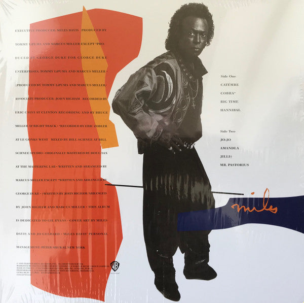 Miles Davis : Amandla (LP, Album, RE, 180)