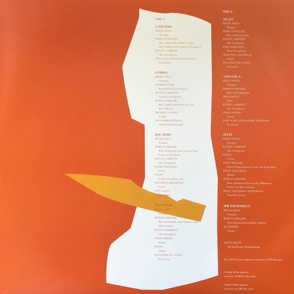 Miles Davis : Amandla (LP, Album, RE, 180)