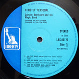 Captain Beefheart & The Magic Band : Strictly Personal (LP, Album)