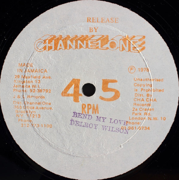Delroy Wilson : I'll Never Hurt You (12")