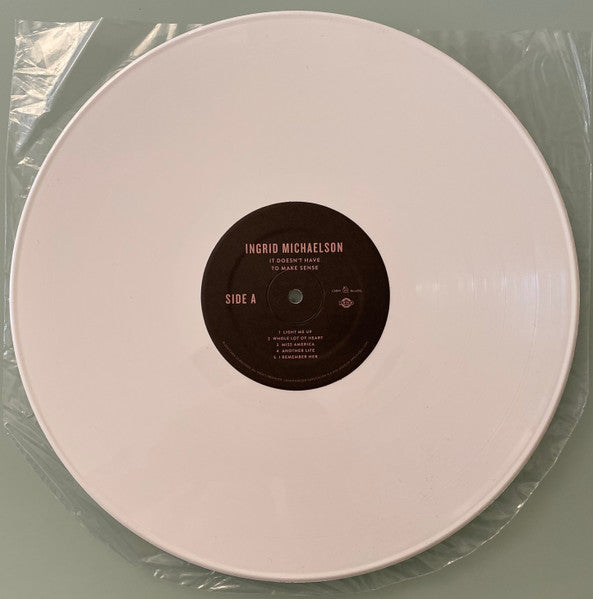 Ingrid Michaelson : It Doesn't Have To Make Sense (LP, Album, Whi)
