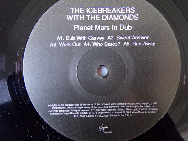 The Icebreakers (2) With The Mighty Diamonds : Planet Mars Dub (LP, Album, RP)