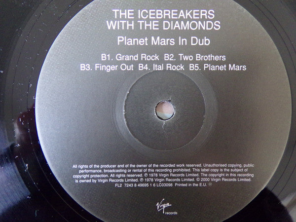 The Icebreakers (2) With The Mighty Diamonds : Planet Mars Dub (LP, Album, RP)