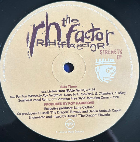 The RH Factor : Strength EP (2x12", EP)