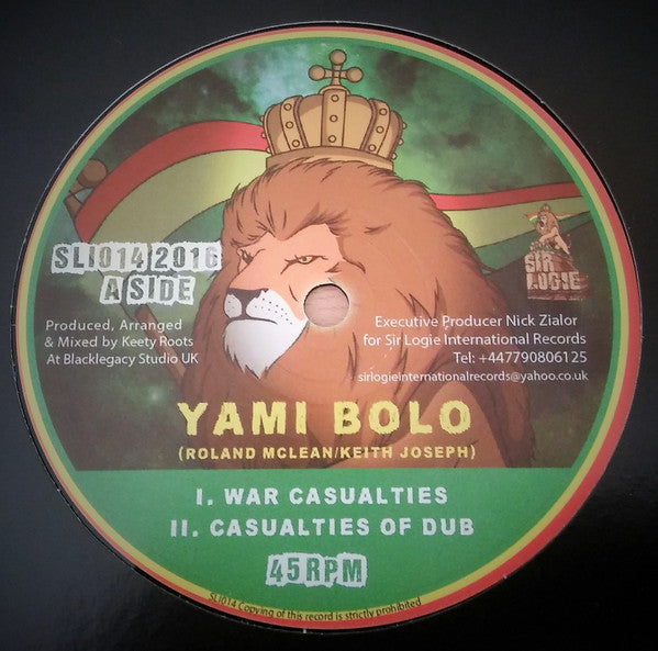 Yami Bolo, Keety Roots : War Casualties (10")