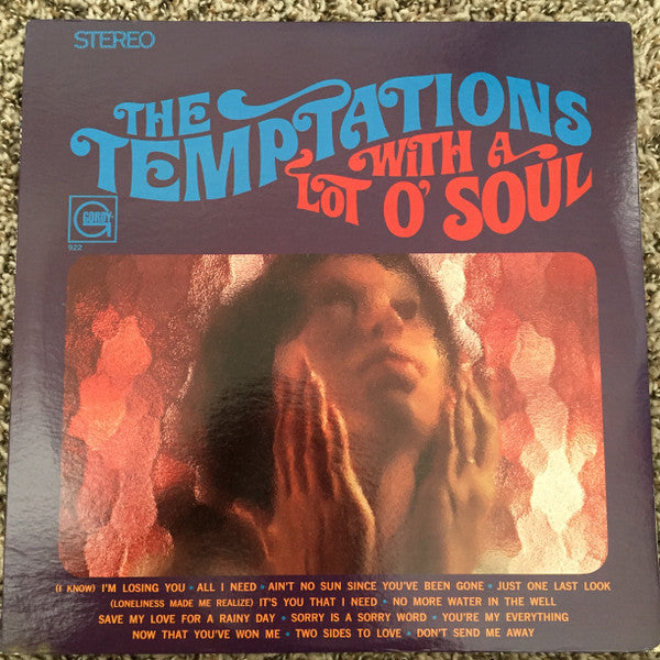 The Temptations : With A Lot O' Soul (LP, Album, RP)