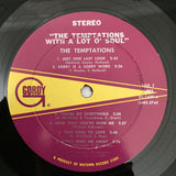 The Temptations : With A Lot O' Soul (LP, Album, RP)