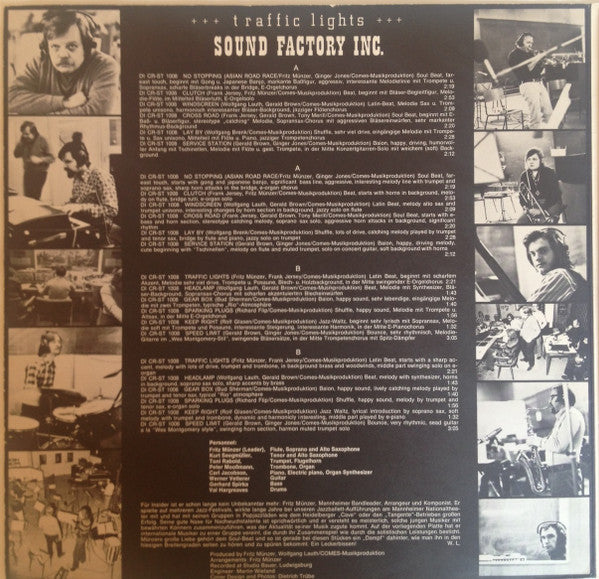 Sound Factory Inc. : Traffic Lights (LP)
