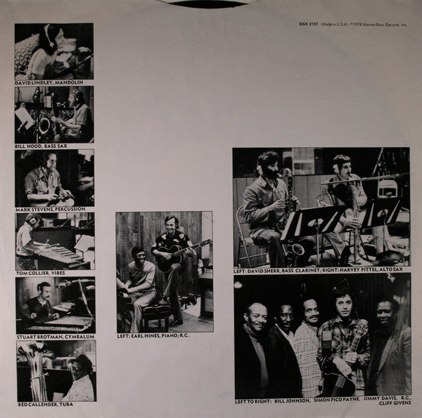 Ry Cooder : Jazz (LP, Album, Jac)