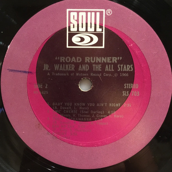 JR. Walker & The All Stars* : Road Runner (LP, Album)