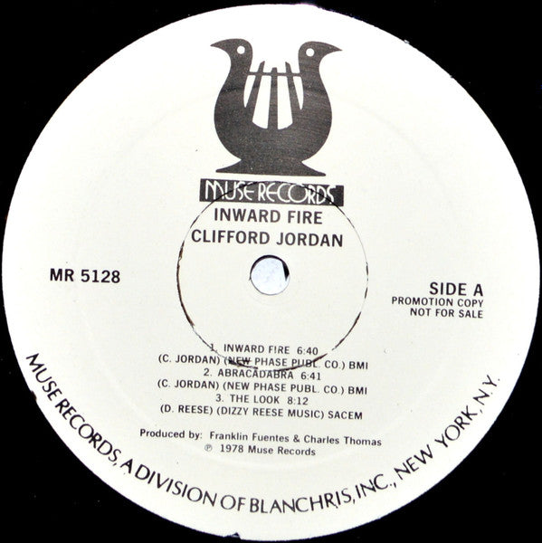 Clifford Jordan : Inward Fire (LP, Album, Promo)