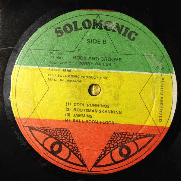 Bunny Wailer : Rock 'N' Groove (LP, Album)