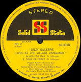 Dizzy Gillespie : Live At The Village Vanguard (LP, Album)