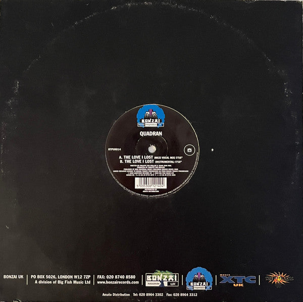 Quadran : The Love I Lost (12")
