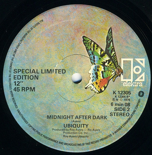 Ubiquity (4) : Starbooty / Midnight After Dark (12", Ltd)