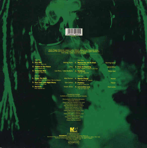 Various : Classic Reggae Mastercuts Volume 1 (2xLP, Comp, Gat)