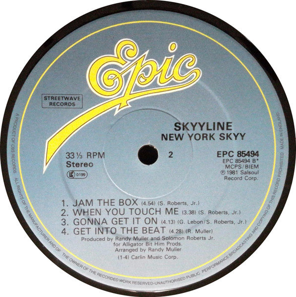 Skyy : Skyy Line (LP, Album)