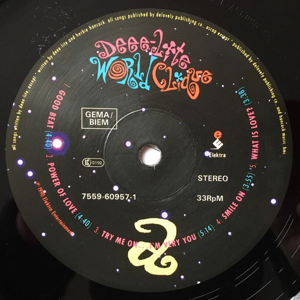 Deee-Lite : World Clique (LP, Album, No )