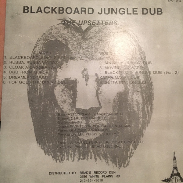 The Upsetters : Blackboard Jungle Dub (LP, Album, RP, Gre)