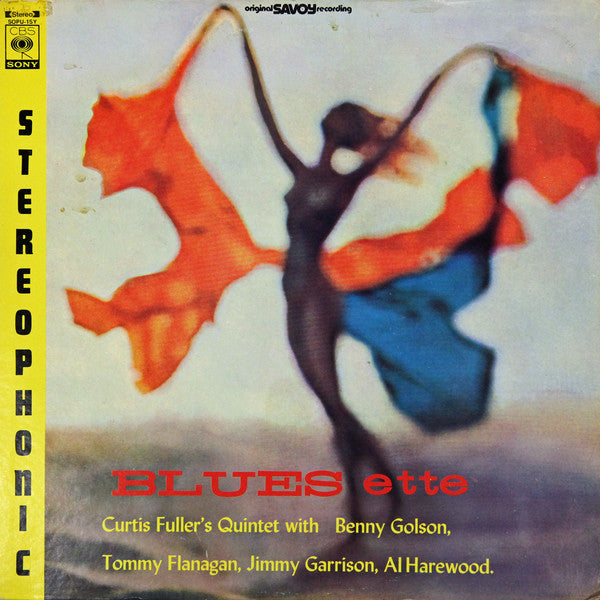 Curtis Fuller's Quintet  With Benny Golson, Tommy Flanagan, Jimmy Garrison, Al Harewood : Blues-ette (LP, Album, RE)