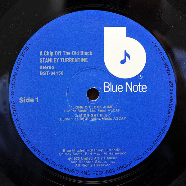 Stanley Turrentine : A Chip Off The Old Block (LP, Album, RE)