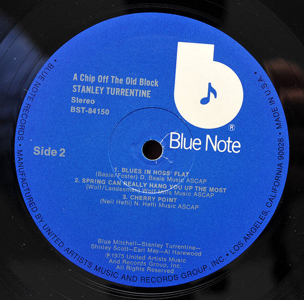 Stanley Turrentine : A Chip Off The Old Block (LP, Album, RE)