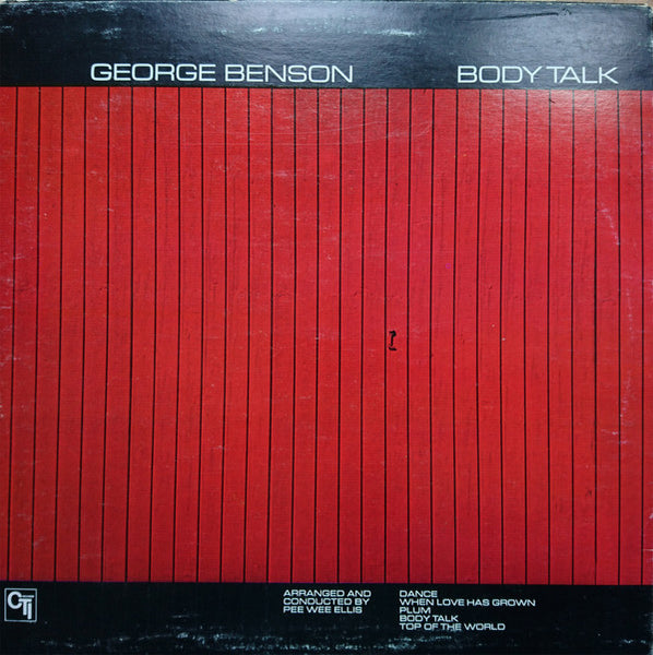 George Benson : Body Talk (LP, Album, Ter)