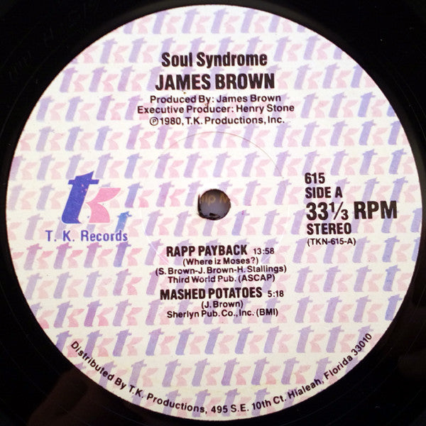 James Brown : Soul Syndrome (LP, Album, Promo)