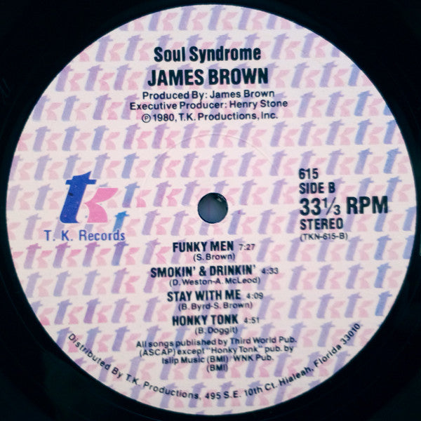 James Brown : Soul Syndrome (LP, Album, Promo)