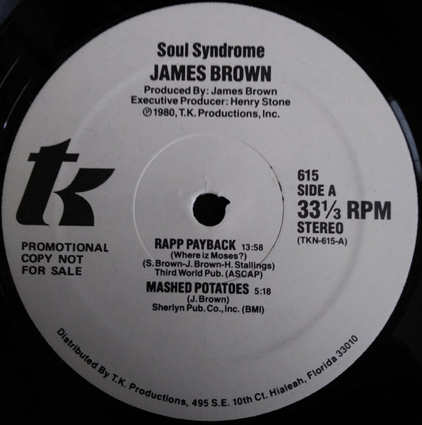 James Brown : Soul Syndrome (LP, Album, Promo)