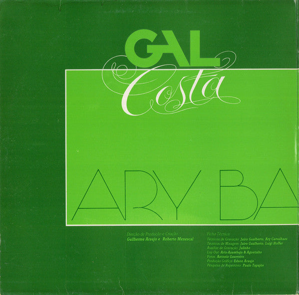 Gal Costa : Aquarela Do Brasil (LP, Album, Gat)