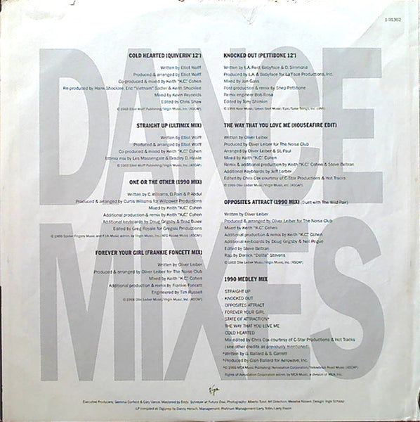 Paula Abdul : Shut Up And Dance (The Dance Mixes) (LP, Comp)