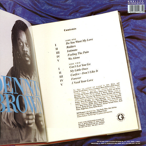 Dennis Brown : Limited Edition (LP, Album)
