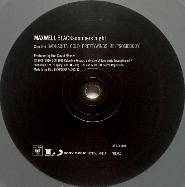 Maxwell : BLACKsummers'night (LP, Album, Ltd, RM, Met)