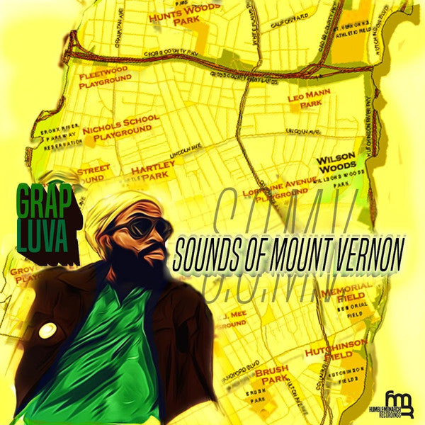 Grap Luva : Sounds Of Mount Vernon (LP, Ltd, Gre)