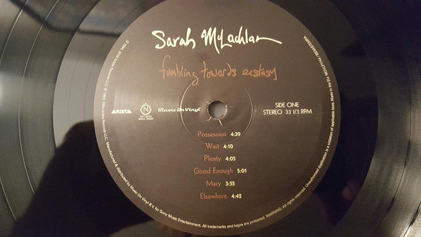Sarah McLachlan : Fumbling Towards Ecstasy (LP, Album, RE, 180)