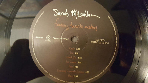 Sarah McLachlan : Fumbling Towards Ecstasy (LP, Album, RE, 180)