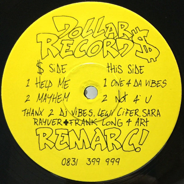Remarc : Help Me (12")