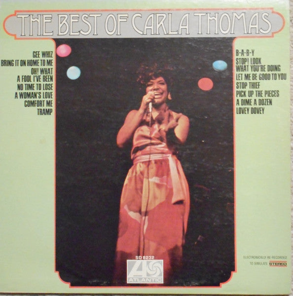 Carla Thomas : The Best Of Carla Thomas (LP, Comp, PR)