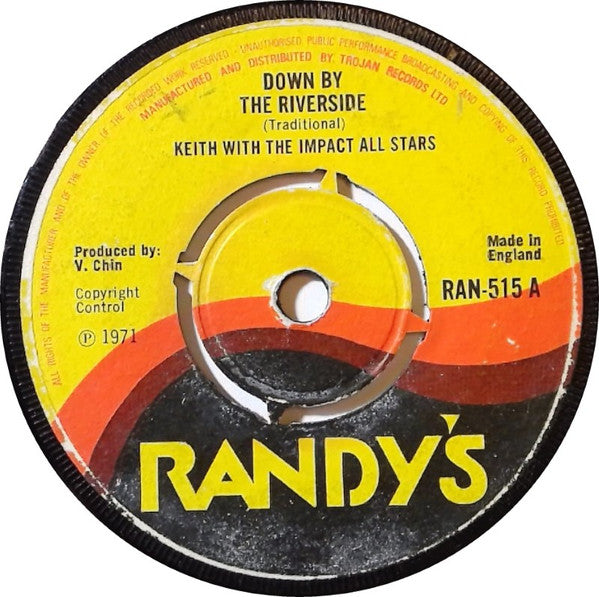 Keith With The Impact All Stars* : Down By The Riverside (7", 4 P)