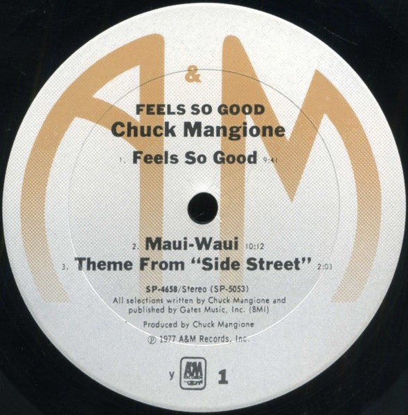 Chuck Mangione : Feels So Good (LP, Album, Club, CRC)
