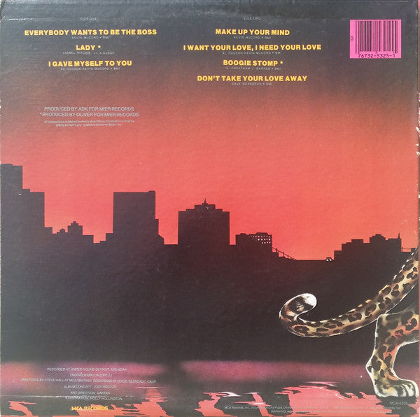 Oliver Cheatham : The Boss (LP, Album, Glo)