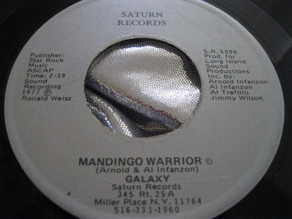 Galaxy (31) : Mandingo Warrior / Selfmade Man (7", Single)
