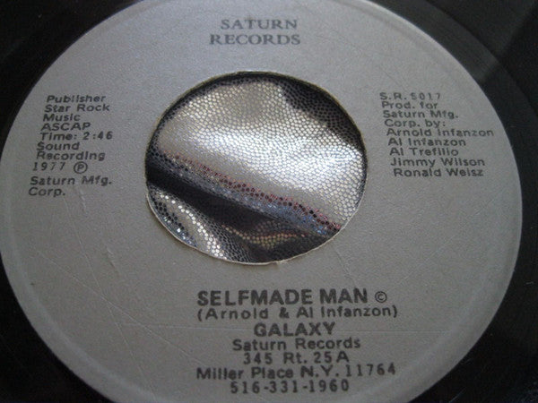 Galaxy (31) : Mandingo Warrior / Selfmade Man (7", Single)