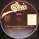 Sade : Turn My Back On You (12")