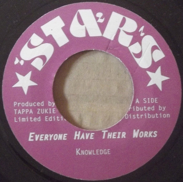 Knowledge (8) : Every One Have Their Works (7", Ltd, RE)