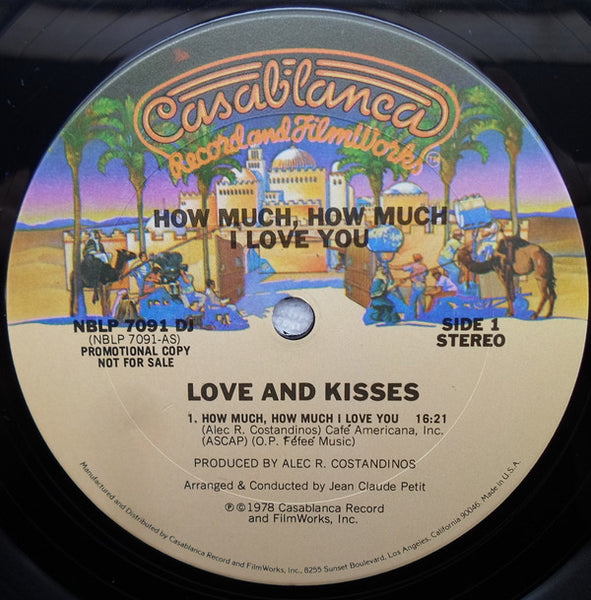 Love And Kisses* : How Much, How Much I Love You (LP, Album, Promo, Ter)